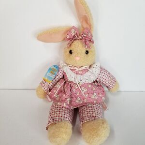 Easter Unlimited Easter Pets‎ Brown Bunny Rabbit Stuffed Animal Plush Wire Ears
